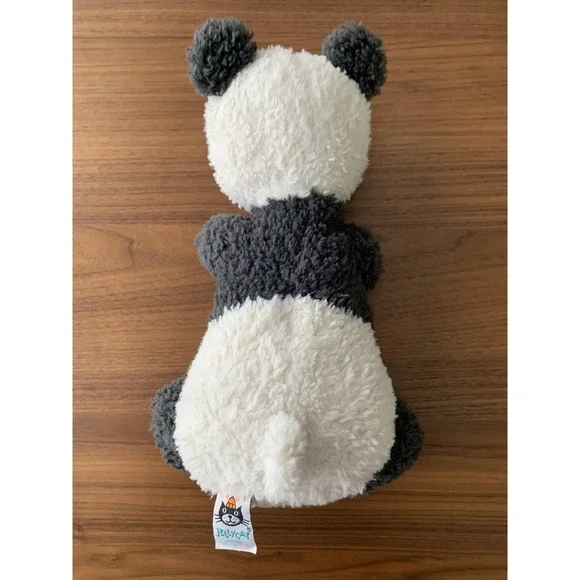 Jellycat London Bashful Panda Plush Stuffed Animal 12" Soft Toy Black White - Picture 2 of 10